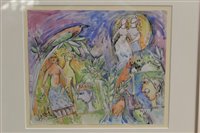 Lot 1080 - Vasant Narayan Chinchwadkar (b.1934) ink and...