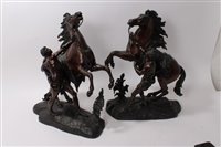 Lot 683 - Good large pair of late 19th / early 20th...