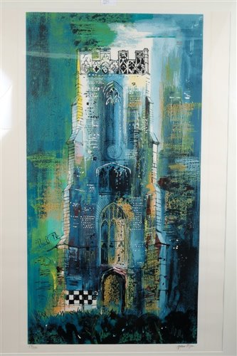 Lot 1082 - John Piper (1903-1992) screenprint in colours...