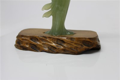 Lot 724 - Antique Chinese carved ivory model of a...