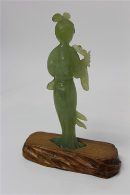Lot 724 - Antique Chinese carved ivory model of a...