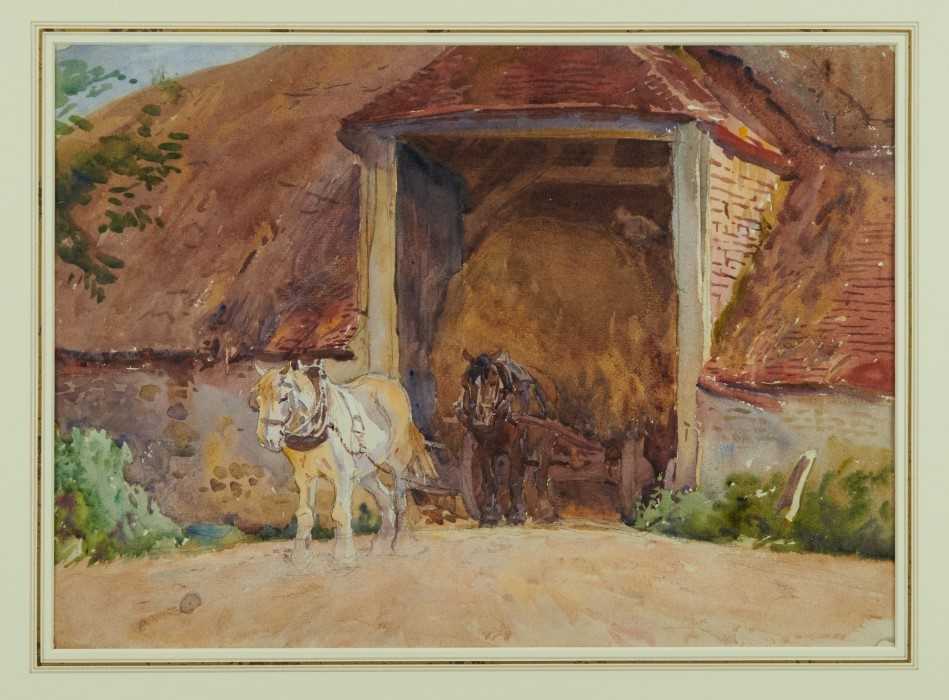 Lot 948 - George Soper (1870-1942) pencil and...
