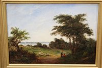 Lot 942 - Robert Burrows (1810-1883) pair of oils on...