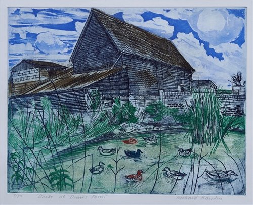 Lot 966 - *Richard Bawden (b.1936) signed limited...