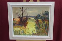Lot 969 - Ronald Ronaldson (1919-2015) oil on board -...