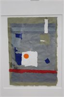 Lot 988 - Robin Warnes (b.1952) still life collage, in...