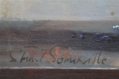 Lot 1066 - *Stuart Scott Somerville (1908-1983) oil on...
