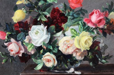 Lot 1067 - *Stuart Scott Somerville (1908-1983) oil on...