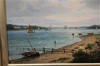 Lot 927 - John Moore of Ipswich (1820-1902) oil on...