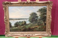 Lot 928 - John Moore of Ipswich (1820-1902) oil on...