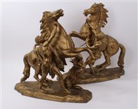 Lot 791 - Large pair of late 19th / early 20th century...