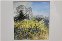 Lot 934 - James Weaver watercolour - Rural Landscape,...