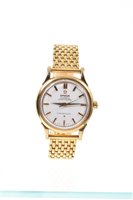 Lot 620 - 1950s gentlemen's gold (18ct) Omega Automatic...