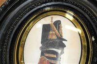 Lot 654 - John Buncombe (act 1795-1825), silhouette...