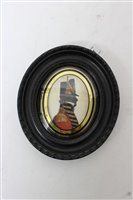 Lot 654 - John Buncombe (act 1795-1825), silhouette...