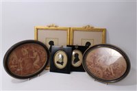 Lot 668 - English School, circa 1830, pair of painted...