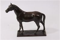Lot 672 - Otto Schmidt-Hofer (1873-1925) bronze model of...