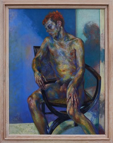 Lot 853 - *Maggi Hambling (b.1945) oil on canvas - a...