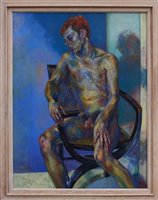 Lot 853 - *Maggi Hambling (b.1945) oil on canvas - a...