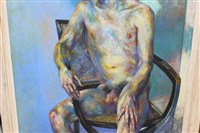 Lot 853 - *Maggi Hambling (b.1945) oil on canvas - a...