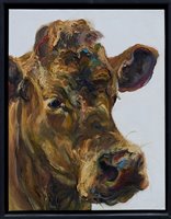 Lot 855 - Jelly Green (b.1992) oil on canvas board -...
