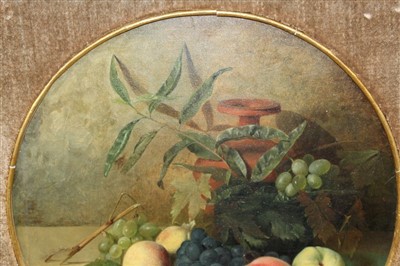Lot 1062 - John Duvall (1816-1892) oil on board - still...