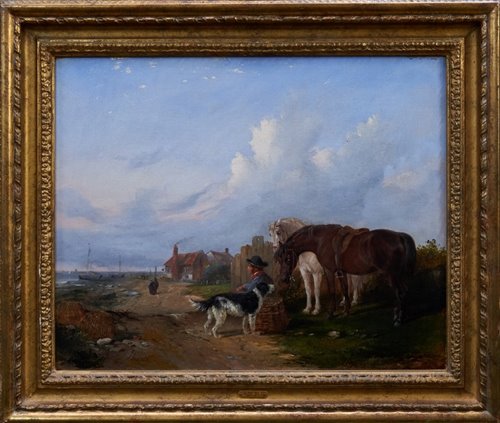 Lot 861 - John Duvall (1816-1892) oil on canvas - Old...