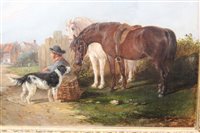 Lot 861 - John Duvall (1816-1892) oil on canvas - Old...