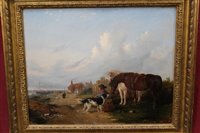 Lot 861 - John Duvall (1816-1892) oil on canvas - Old...
