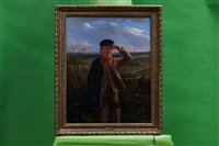Lot 862 - John Duvall (1816-1892) oil on canvas -...