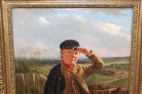 Lot 862 - John Duvall (1816-1892) oil on canvas -...