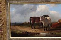 Lot 863 - John Duvall (1816-1892) oil on canvas - three...