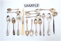 Lot 250 - Selection of miscellaneous Georgian and later...