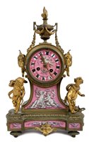 Lot 1166 - Late 19th century French gilt metal and...