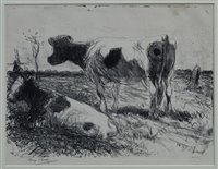 Lot 918 - Harry Becker (1865-1928) signed lithograph -...