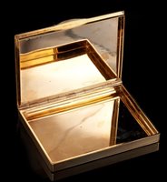 Lot 437 - Fine Cartier Art Deco 9ct gold and diamond...