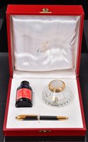 Lot 452 - Cartier Must de Cartier fountain pen and...