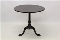 Lot 1266 - Good early George III mahogany occasional...