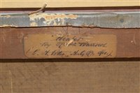 Lot 877 - Robert Burrows (1810-1883) oil on canvas -...