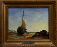 Lot 880 - George James Rowe (1800-1883) oil on panel -...