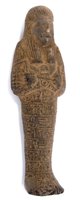 Lot 731 - Ancient Egyptian terracotta ushabti with...