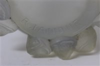 Lot 51 - 1920s René Lalique 'Eucalyptus' opalescent...