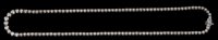 Lot 475 - Diamond rivière necklace with a line of...