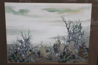 Lot 979 - Richard Constable (1932-2015) gouache -...