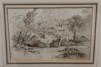 Lot 1010 - Attributed to Thomas Churchyard (1798-1865)...