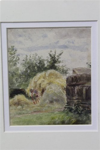 Lot 1024 - Circle of Thomas Churchyard (1798-1865)...