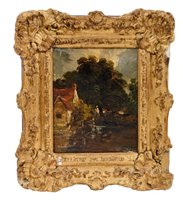 Lot 1033 - After John Constable (1776-1837) oil on...