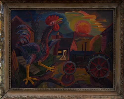 Lot 1089 - Henry Collins (1910-1994) oil on canvas -...