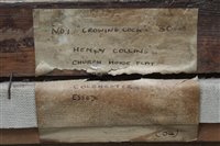 Lot 1089 - Henry Collins (1910-1994) oil on canvas -...