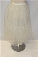Lot 3136 - 1950s tulle net petticoats, plus tulle lengths...